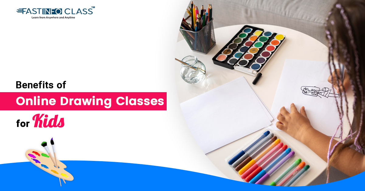 Online kids drawing and painting classes  58 years