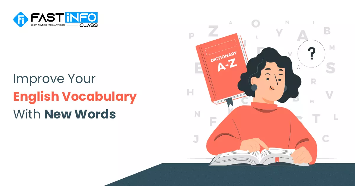 
                    Improve your English vocabulary with new words