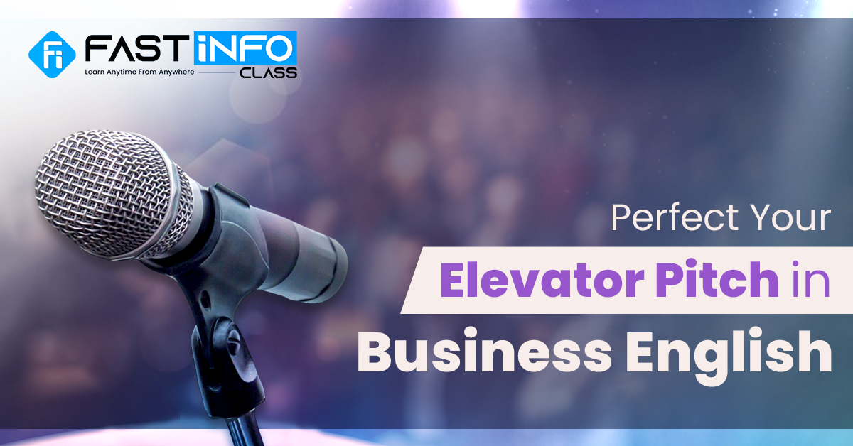 
                    Elevator Pitch in Business English