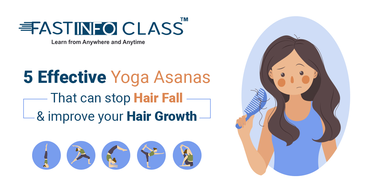 5 Yoga Asanas to Fight Hair Fall by Practicing Safely at Home