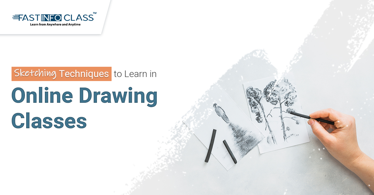 
                    pencil sketching techniques to learn in online drawing classes