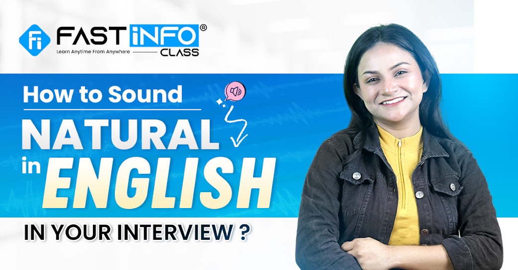 
                    Learn online English communication skills at FastInfo class