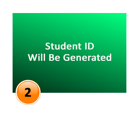 student id will be generated