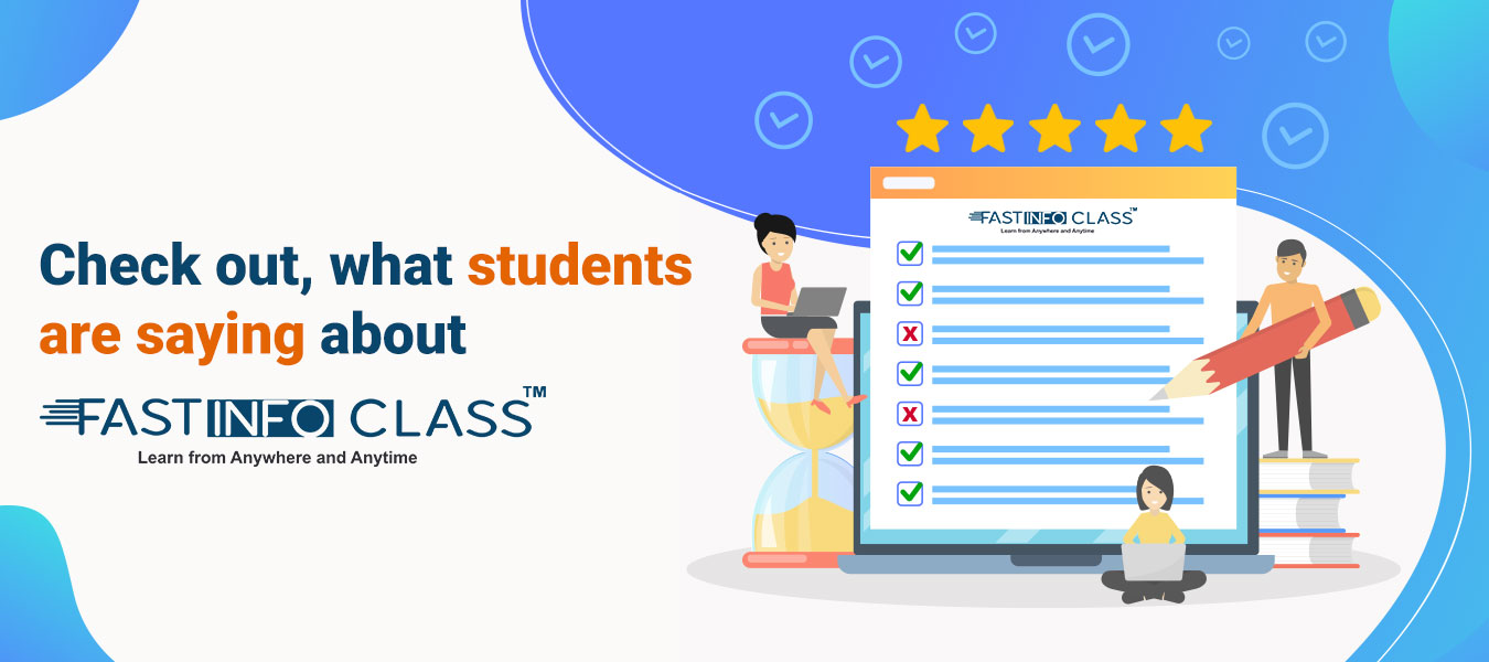 FastInfo Class Reviews Trusted by 1 Lac+ Happy Students